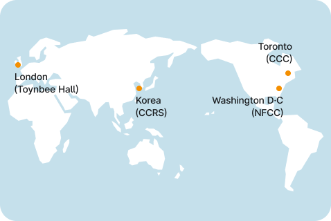 Global Credit Counseling Alliance network map